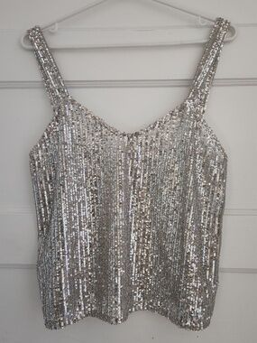 Sequin Tank Top
